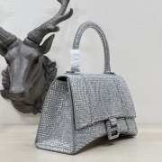 Balenciaga Hourglass Bag Silver 23cm - 2