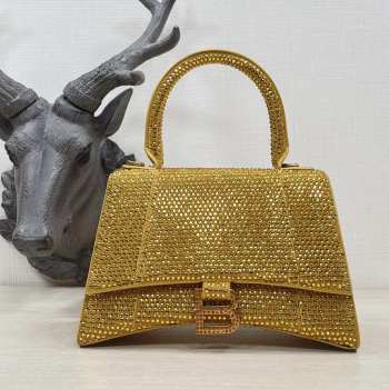 Balenciaga Hourglass Bag Yellow 23cm