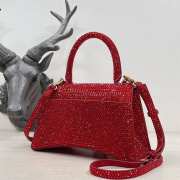 Balenciaga Hourglass Bag Red 23cm - 6