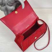 Balenciaga Hourglass Bag Red 23cm - 5