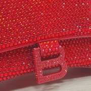 Balenciaga Hourglass Bag Red 23cm - 2