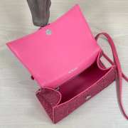 Balenciaga Hourglass Bag Rose Pink 23cm - 6