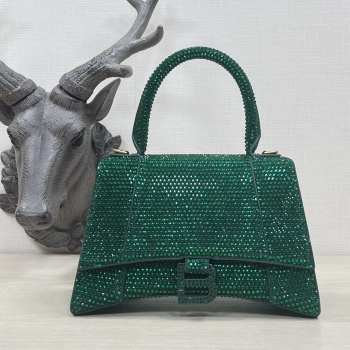 Balenciaga Hourglass Bag Green 23cm