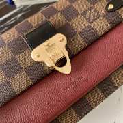 Louis Vuitton Vavin Bag N60222 Red 19CM - 2