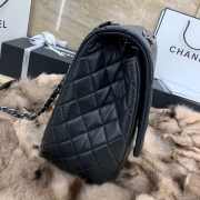 Chanel XXL Travel Flap Bag Black 46cm - 6