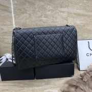 Chanel XXL Travel Flap Bag Black 46cm - 5