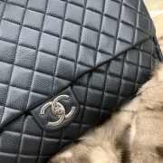 Chanel XXL Travel Flap Bag Black 46cm - 2