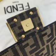 Fendi Mini Baguette Brown Bag 8BS01 - 2