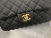 Chanel Flap Bag with Top Handle Black - 6