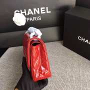 Chanel Flap Red Bag With Silver Hardware 25cm - 4