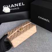 Chanel Flap Apricot Bag With Gold Hardware 25cm - 2