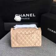 Chanel Flap Apricot Bag With Gold Hardware 25cm - 3