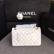 Chanel Flap White Bag With Gold Hardware 25cm - 5