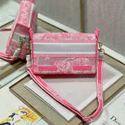 Dior Small Dior Camp Bag Pink 23cm - 5