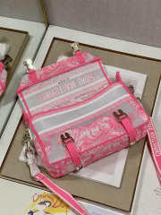 Dior Small Dior Camp Bag Pink 23cm - 2