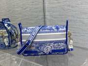 Dior Small Dior Camp Bag Blue 23cm - 4