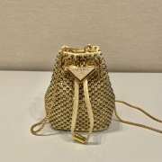 Prada Mini Bucket 1BD614 Bag Gold 12cm - 1