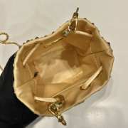 Prada Mini Bucket 1BD614 Bag Gold 12cm - 5