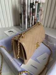 Chanel WOC Shoulder Bag Beige 22cm - 4