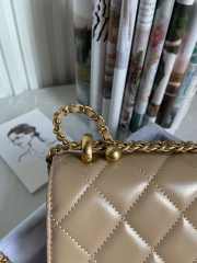 Chanel WOC Shoulder Bag Beige 22cm - 2