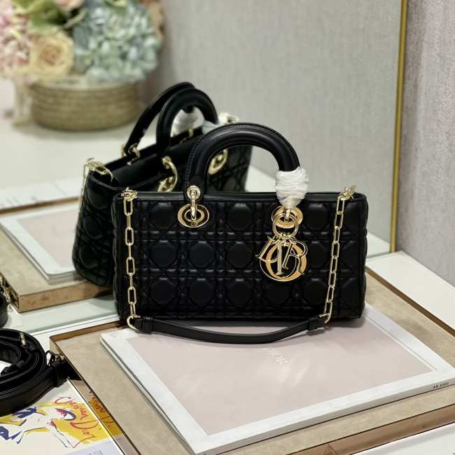 Dior Lady D-Joy Black Bag 26CM - 1