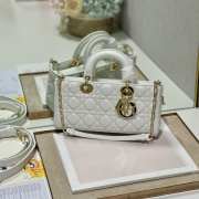 Dior Lady D-Joy White Bag 26CM - 2