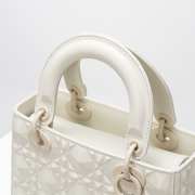 Dior lady Bag White 20cm - 6