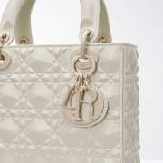 Dior lady Bag White 20cm - 4