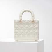 Dior lady Bag White 20cm - 2