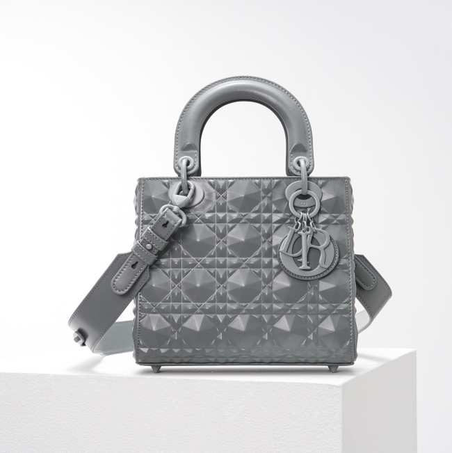 Dior lady Bag Grey 20cm - 1