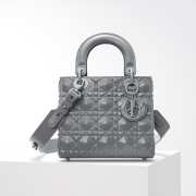 Dior lady Bag Grey 20cm - 1