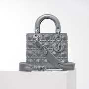 Dior lady Bag Grey 20cm - 6