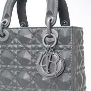 Dior lady Bag Grey 20cm - 2