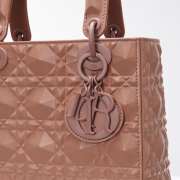 Dior lady Bag Rose Pink 20cm - 6