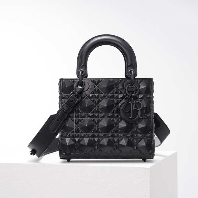 Dior lady Bag Black 20cm  - 1