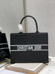 Dior Book Tote Bag Black 36cm - 1