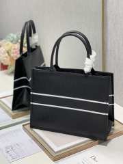 Dior Book Tote Bag Black 36cm - 5