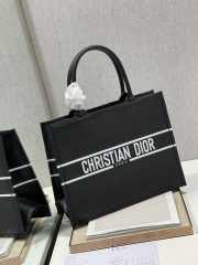 Dior Book Tote Bag Black 36cm - 3