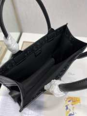 Dior Book Tote Bag Black 36cm - 4