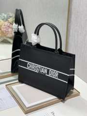 Dior Book Tote Bag Black 36cm - 2