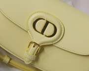 Dior Bobby EAST-WEST️ Bag Light Yellow 22cm - 2