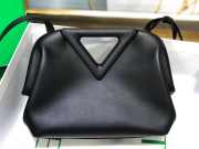 Bottega Veneta Point Small Bag Black 24cm - 3