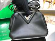 Bottega Veneta Point Small Bag Black 24cm - 5