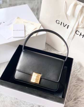 Givenchy 4G Bag Black with Gold Hardware 17cm