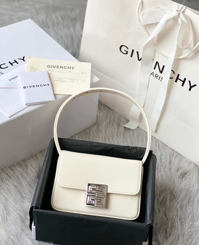 Givenchy 4G Bag White with Silver Hardware 17cm - 1