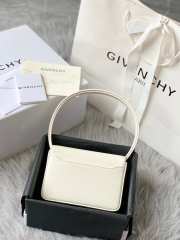 Givenchy 4G Bag White with Silver Hardware 17cm - 4