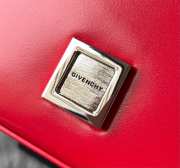 Givenchy 4G Bag Red with Silver Hardware 17cm - 4