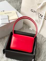 Givenchy 4G Bag Red with Silver Hardware 17cm - 2