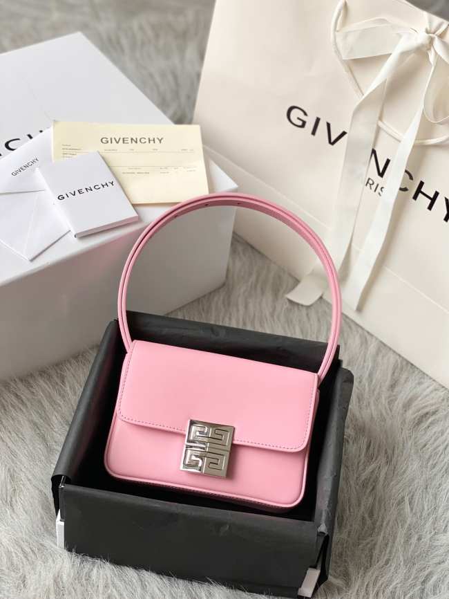 Givenchy 4G Bag Pink with Silver Hardware 17cm - 1