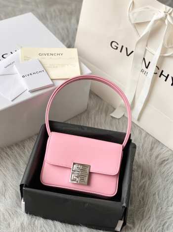 Givenchy 4G Bag Pink with Silver Hardware 17cm